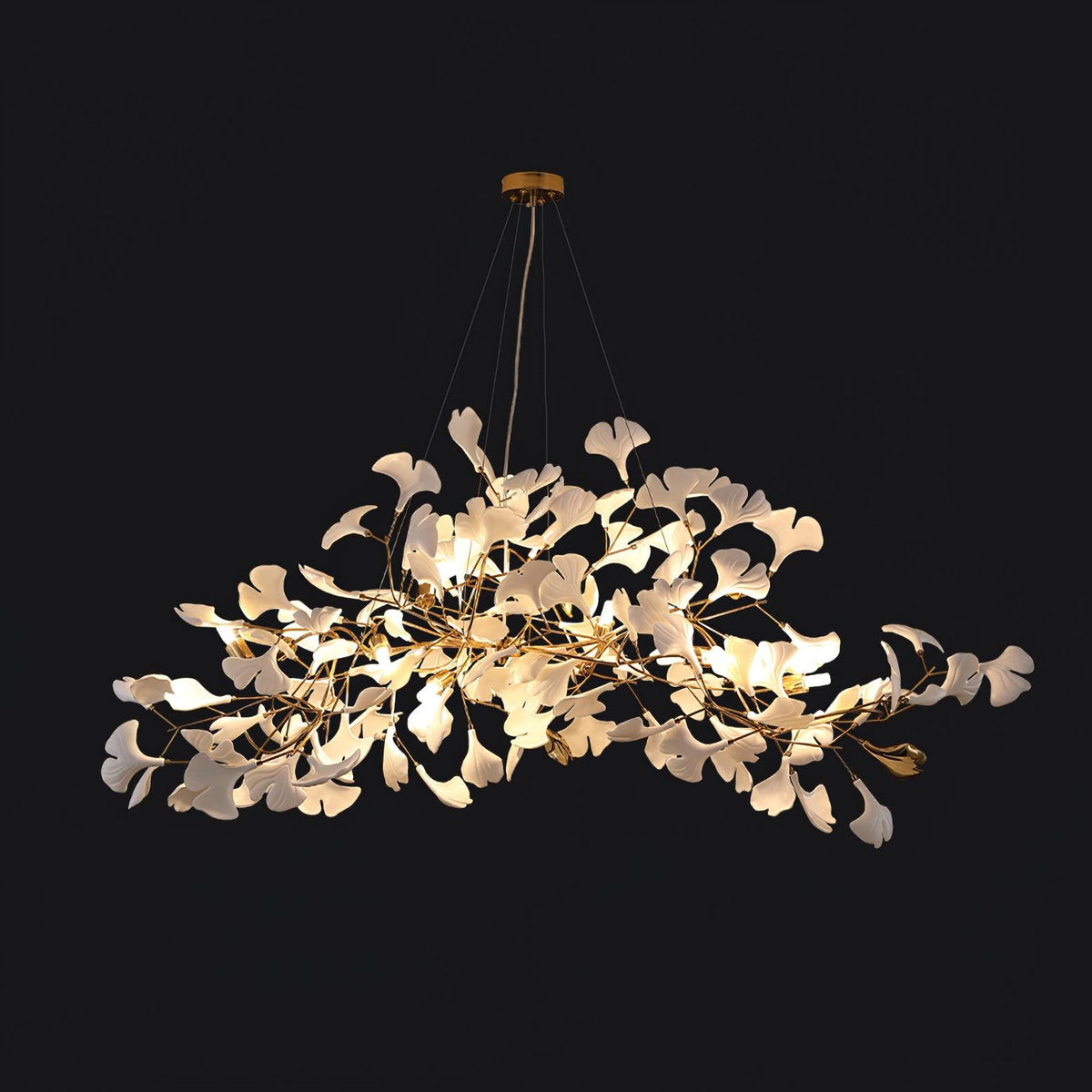 Gingko Ceramic Chandelier N