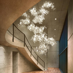 Gingko Ceramic Chandelier F