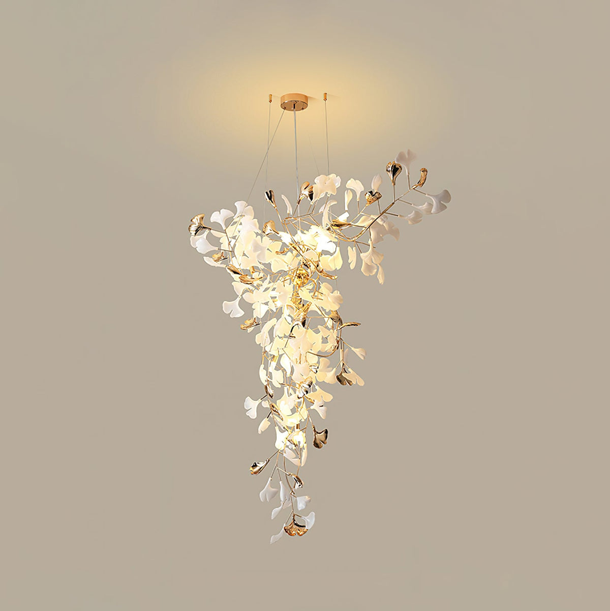 Ginkgo Tip Tlying Chandelier