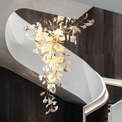 Ginkgo Tip Tlying Chandelier