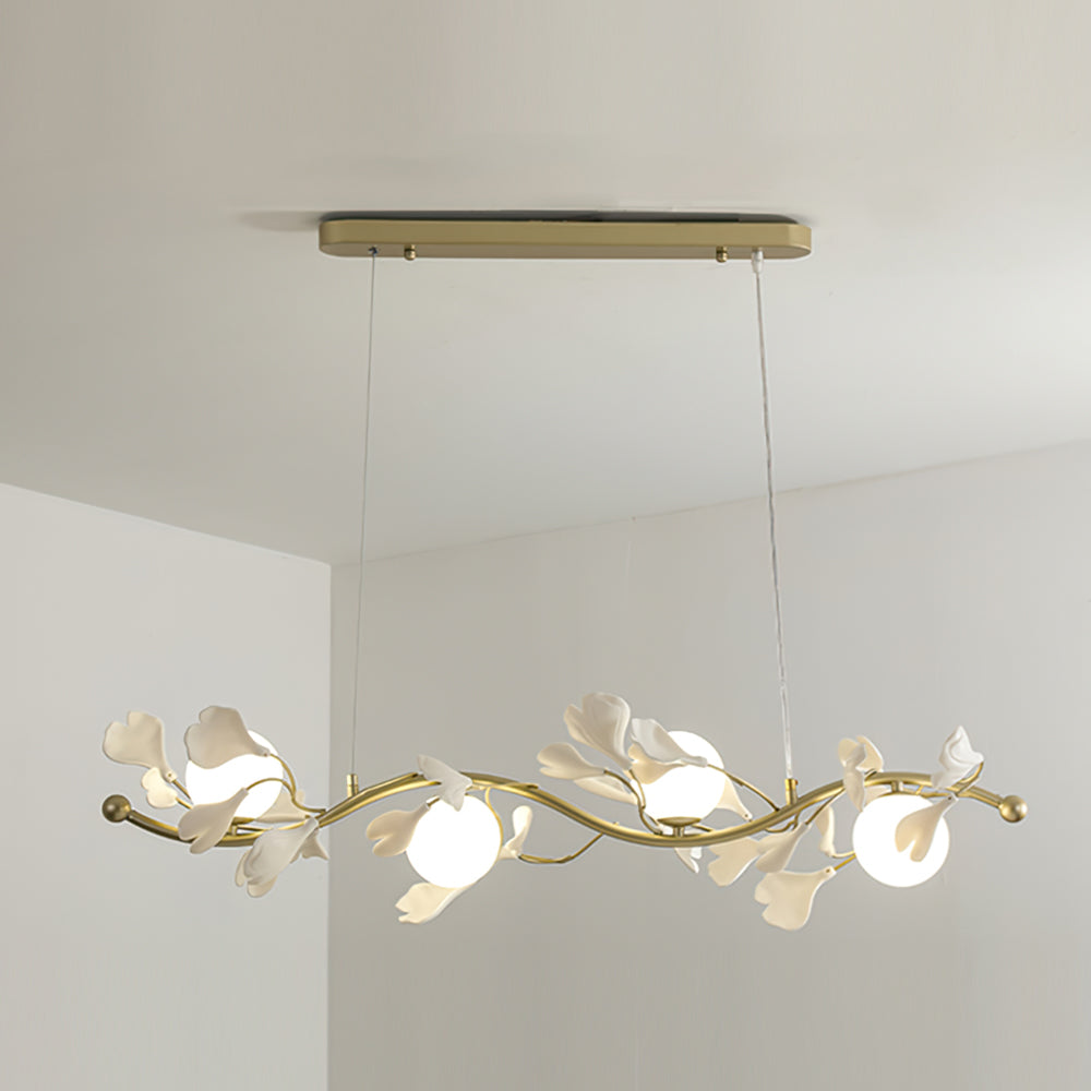 Gingko Glass Chandelier