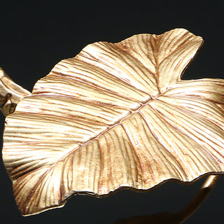 Gold Leaf Chandelier