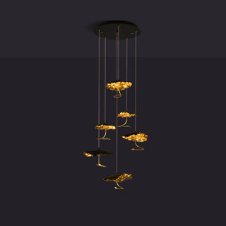 Brass Aviary Constellation Chandelier