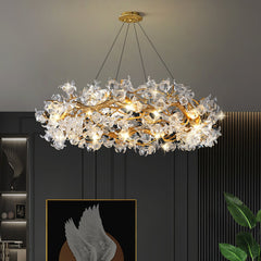 Hibiscus Flower Chandelier