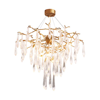 Icicle Crystal Chandelier