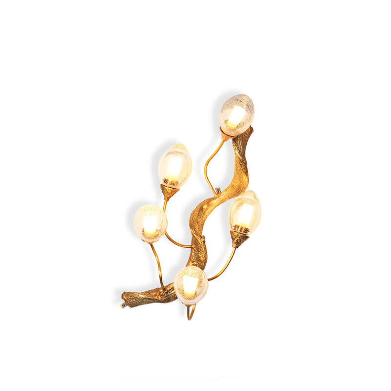 Lotus Brass Wall Lamp | Korewolamp