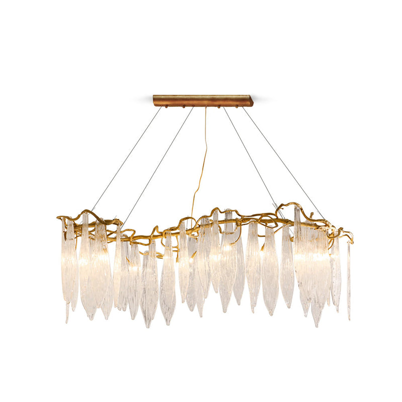 Niagara Brass Crystal Chandelier | Korewolamp