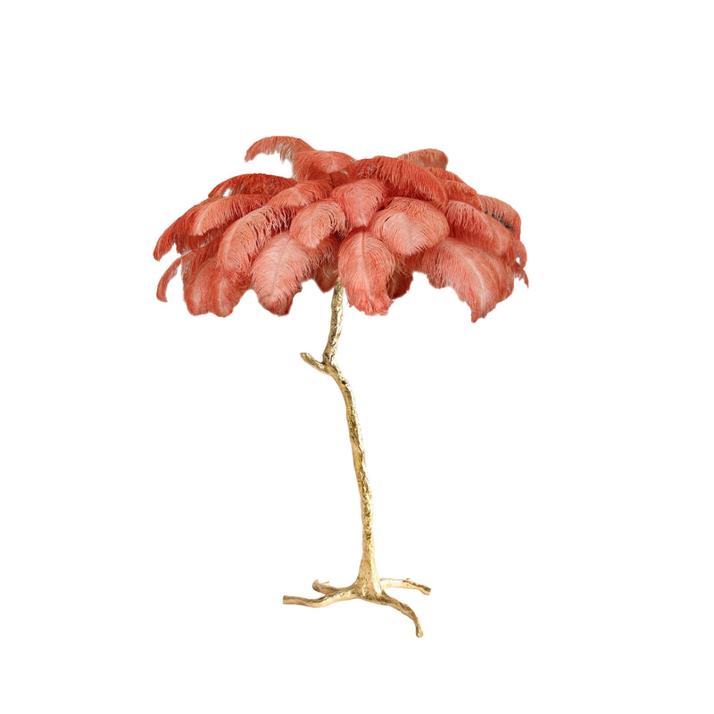 Ostrich Feather Floor Lamp | Korewolamp