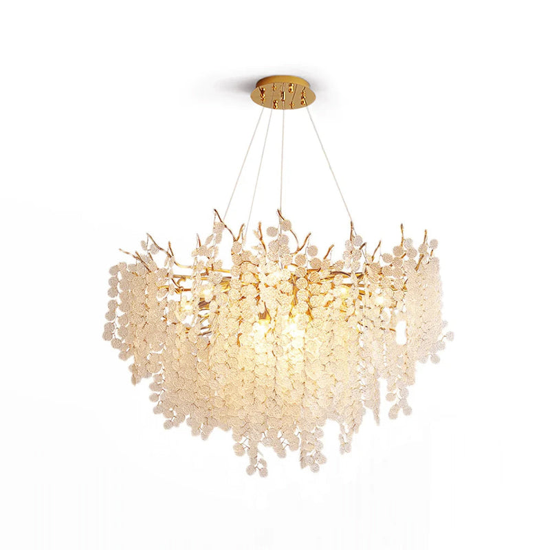 Shiro Noda Glass Coin Chandeliers | Korewolamp